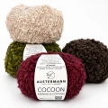 Cocoon Merino&Cotton 02 bordowy melanż