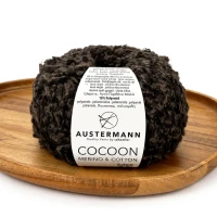 Włóczka Cocoon Merino&Cotton 05 Czekoladowy melanż ( Austermann )