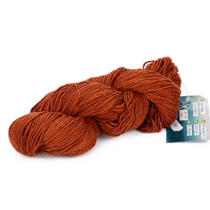 Włóczka Opus Silk 088 Rust ( palony pomarańcz ) | 100g/230m