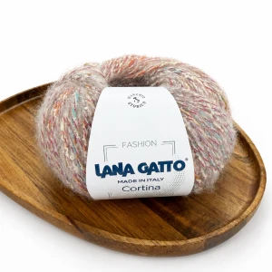 Włóczka Cortina 31375 mix różowy ( Lana gatto )