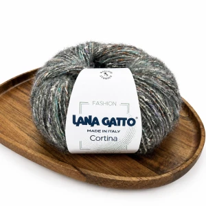 Włóczka Cortina 31372 mix szarości ( Lana gatto )