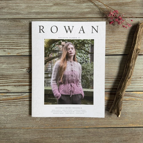 ROWAN 80 ze wzorami na druty i szydełko