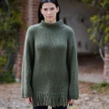 długi sweter z włóczki Soffio Cashmere
