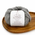 Włóczka Soffio Cashmere 002 jasnoszary
