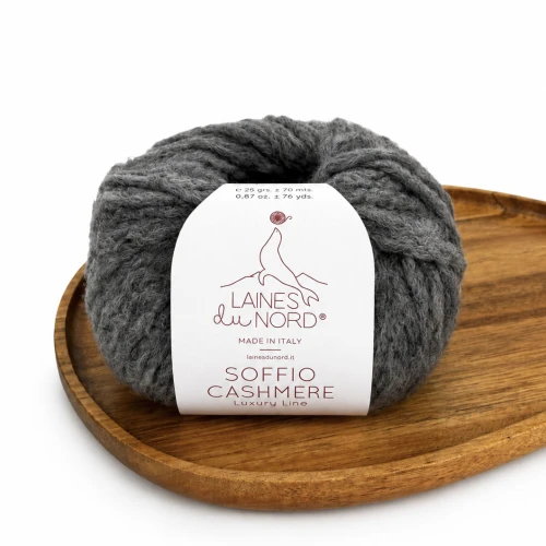 Soffio Cashmere 003 szary 25g/70m