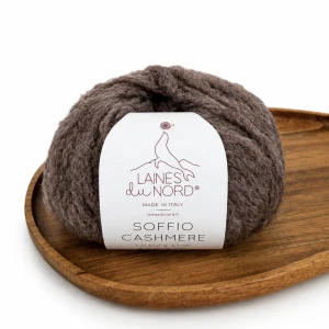 Włóczka Soffio Cashmere 016 taupe 25g/70m ( Laines du Nord )