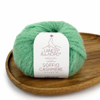 Włóczka Soffio Cashmere 201 seledyn 25g/70m ( Laines du Nord )
