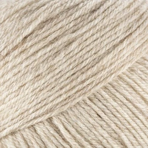 Włóczka Blueface Wool 001 beżowy mel 50g/125m ( Laines du Nord )