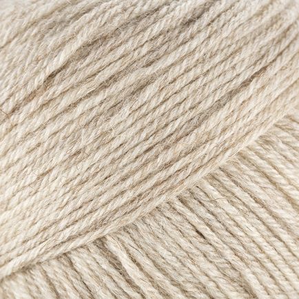 Blueface Wool 001 beżowy mel 50g/125m