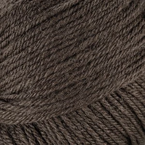 Włóczka Blueface Wool 003 gorzka czekolada 50g/125m ( Laines du Nord )