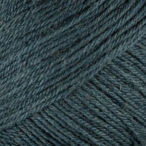Włóczka Blueface Wool 008 petrol 50g/125m ( Laines du Nord )