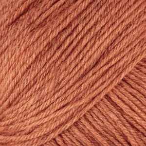 Włóczka Blueface Wool 018 łososiowy 50g/125m ( Laines du Nord )