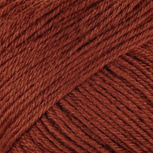 Włóczka Blueface Wool 017 terakota 50g/125m ( Laines du Nord )
