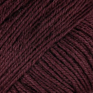 Włóczka Blueface Wool 009 burgund 50g/125m ( Laines du Nord )