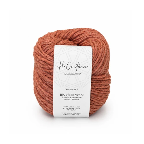 Włóczka Blueface Wool 018 łososiowy
