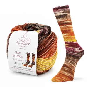 Włóczka Mad Socks 04 - 100g/420m ( Laines du Nord )
