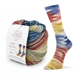 Włóczka Mad Socks 05 - 100g/420m ( Laines du Nord )