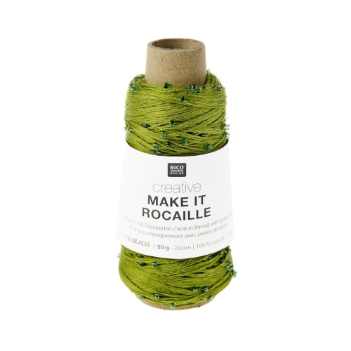 Włóczka Make it Rocaille 003 zielony ( Rico Design )