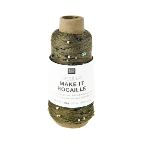 Włóczka Make it Rocaille 008 khaki multi ( Rico Design )