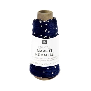 Włóczka Make it Rocaille 012 granatowy ( Rico Design )
