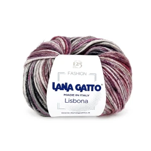 Włóczka Lisbona 31062 Purple Mix ( Lana Gatto )