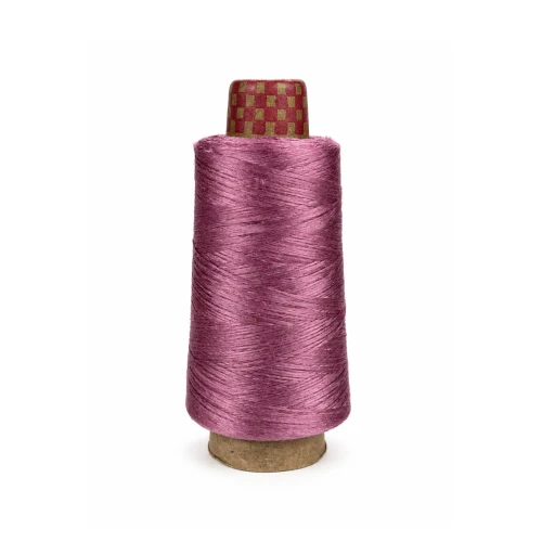 różowa włóczka jedwabna mullbery silk