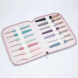KnitPro Vybe Grande – zestaw szydełek z ergonomiczną rączką (30181)