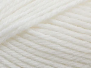 Włóczka Peruvian 100 Snow White - Śnieżna biel 50g/100m ( Filcolana )
