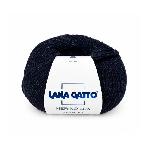 Włóczka Merino Lux 31484 - granatowy
