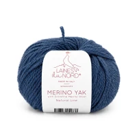 Włóczka Merino Yak 045 - jeansowy 50g/115m ( Laines du Nord )