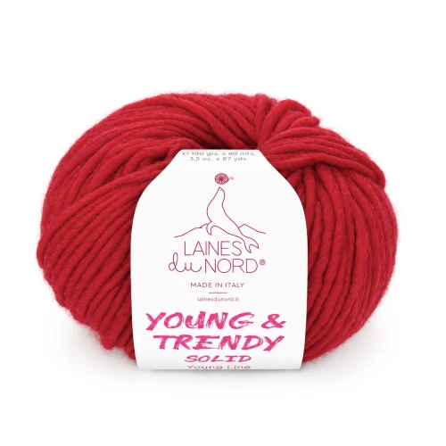 Włóczka Young and Trendy Solid 025