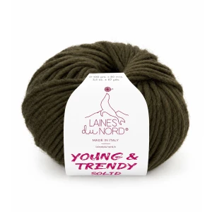 Włóczka Young and Trendy Solid 602 - 100g/80m ( Laines du Nord )