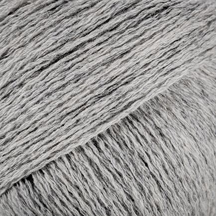 Włóczka Pure Cashmere 049 szary melanż