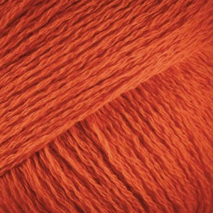 Włóczka Pure Cashmere 030 ognista pomarańcza 25g/165m ( Laines du Nord )