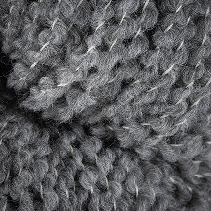 Włóczka Texture Wool G2 szary 100g/120m