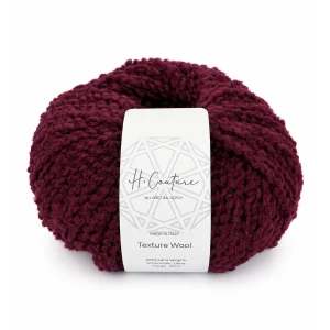 Włóczka Texture Wool 012 burgund 100g/120m ( Laines du Nord )