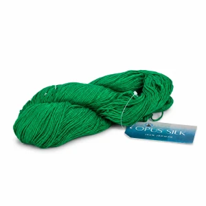 Włóczka Opus Silk 157 Green | 100g/230m