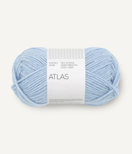 Włóczka Atlas 5812 Brunnera Blue 50g/108