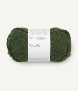 Włóczka Atlas 8571 Dark Forest Green 50g/108m ( Sandnes Garn )
