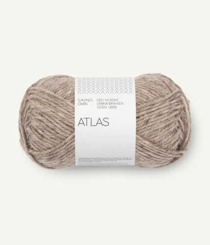 Włóczka Atlas 2650 Grabeige melert 50g/108