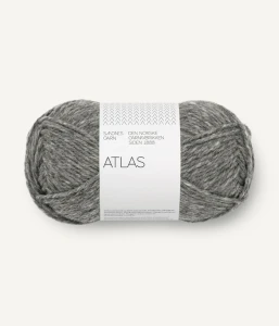 Włóczka Atlas 1055 Mork Gramelert 50g/108m ( Sandnes Garn )
