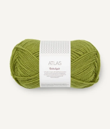 Włóczka PetiteKnit Atlas 9564 Matcha 50g/108m