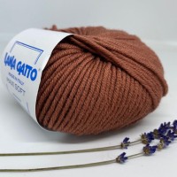Włóczka Maxi Soft 13737 Mattone - 100% wełna merino extrafine